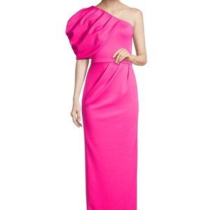 Black Halo Egan One-Shoulder Gown 4